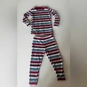 Kickee Striped Pajama Set